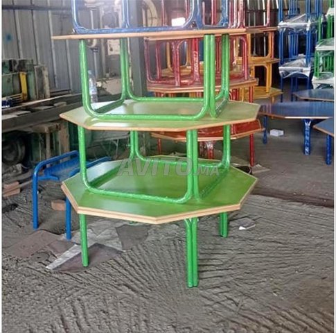 table chaises scolaire haute gamme 