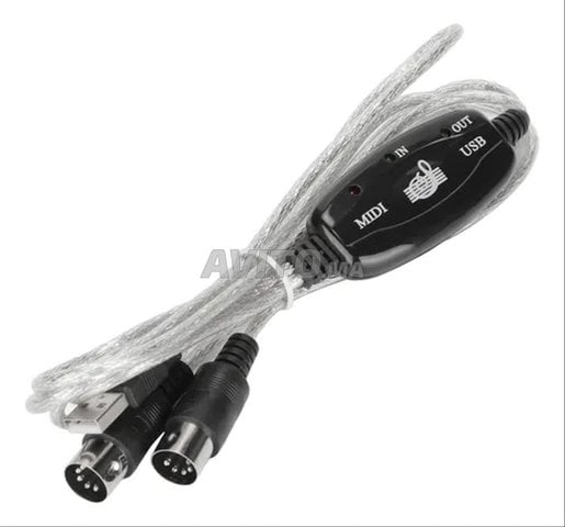 cable midi usb jdid