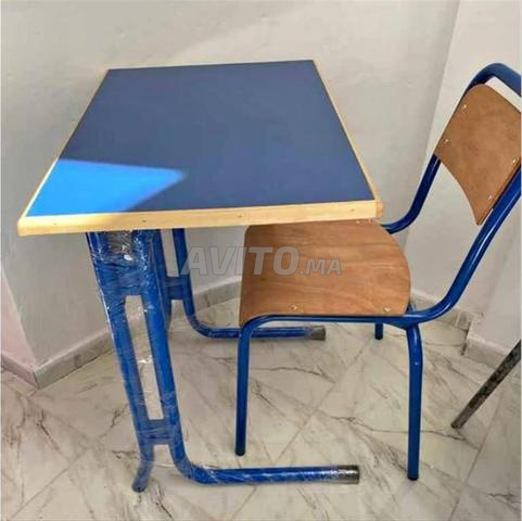 fabrication mobilier scolaire table et chaises 