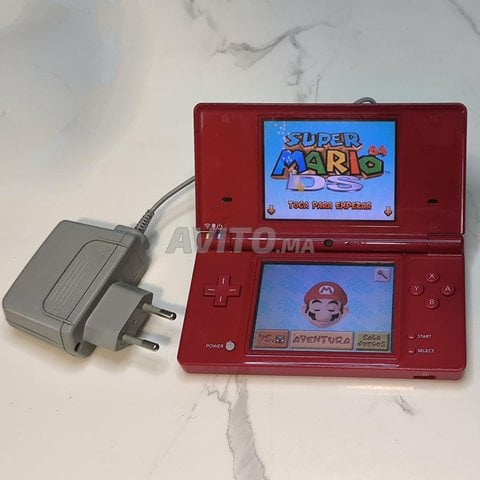 Nintendo DSi Rouge Flashe plein jeux 