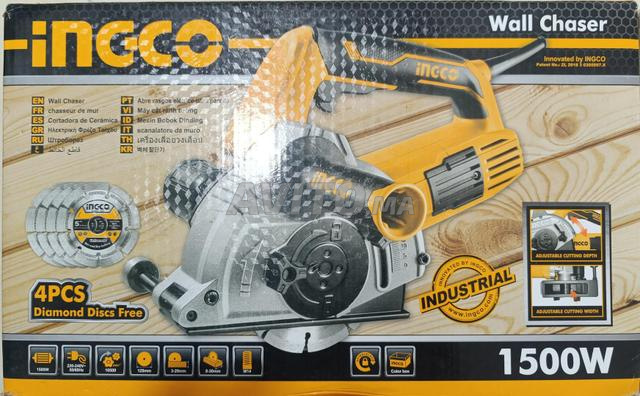 آلة شق الحائط INGCO Wall Chaser 1500W بحالة جيدة 