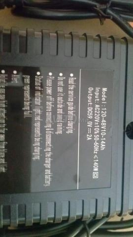 CHARGEUR POUR MOTO ELECTRIQUE XMD  - 2