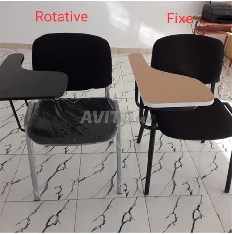 fabrication des chaise avec écritoire  
