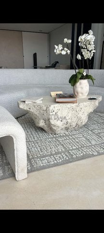 Table basse effets pierres neuf 