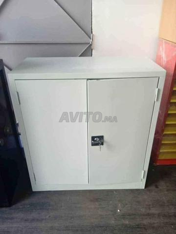 Rangement métallique monobloc 2 portes battante - 2