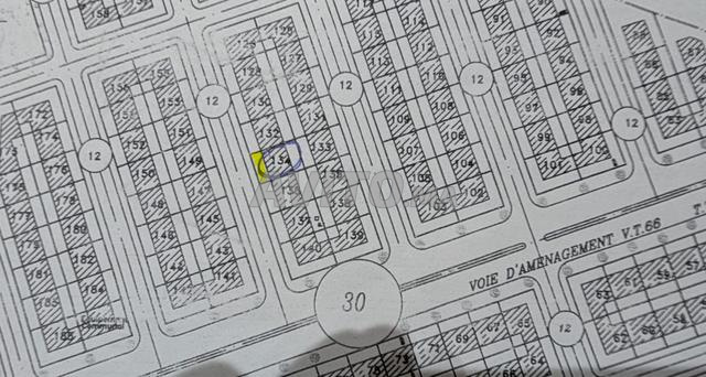 Terrain 181m² zone villa à Berrechid, lot. ENNAJAH