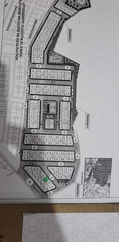Terrain 70 métre R plus 2 lotissement wa7da