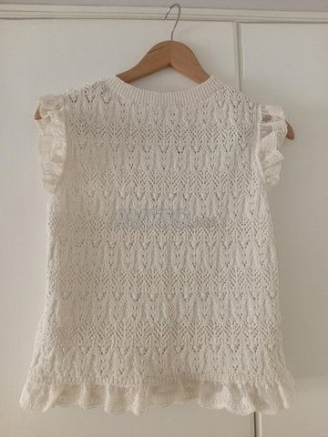 Pull en dentelles ZARA neuf 