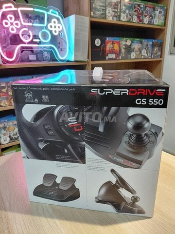 Volant Gaming SuperDrive GS550