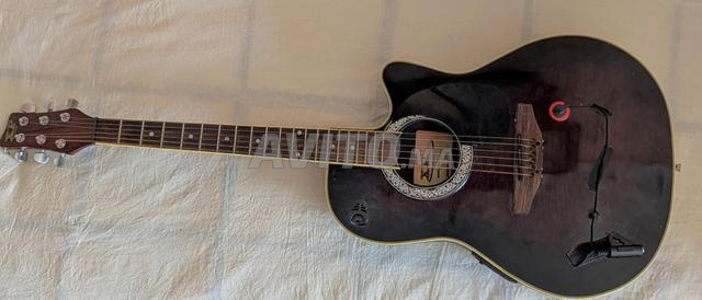 🎸 جيتار XP AG-45-LC/BK – Acoustic/Electroacoustic