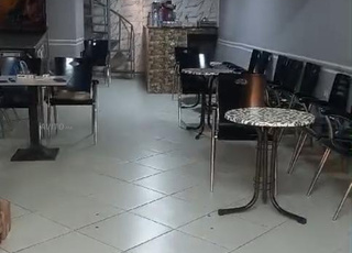 café sur la route principale