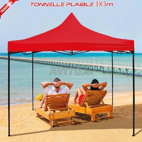 Barnum Pliant Pro 3Mx3M ROUGE