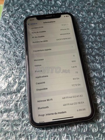 iPhone XR 64 GB Etat 94