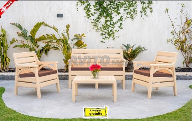 SET Jardin Santana 4 Places جلسة الحديقة