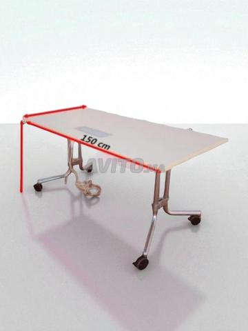 Table pliante mobile König Neurath150x75cm