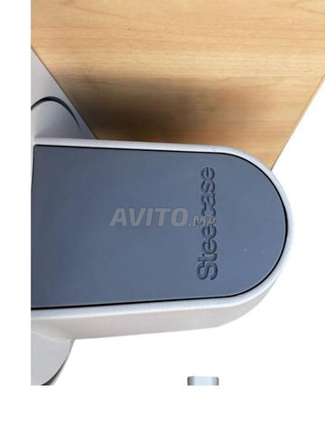 Table pliante Steelcase Flip Flop twin chêne