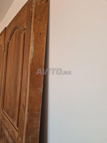 Porte en bois massif