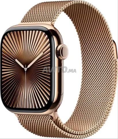 Apple Watch série 9 et 10 en acier inoxydable