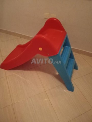 Toboggan etmatela pour bébé  et petit tapis 
