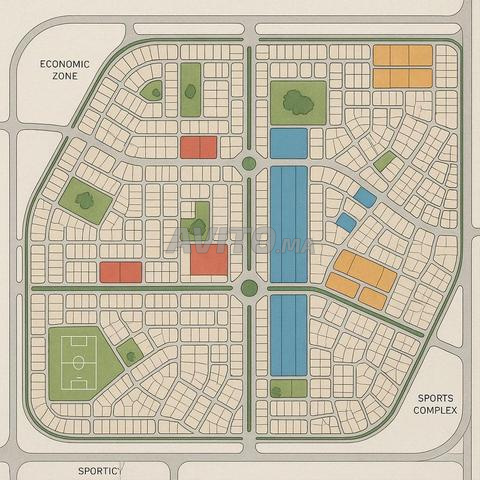بقعة أرضية للبيع terrain a vendre 