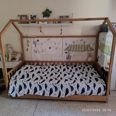 Lit cabanne et matelas
