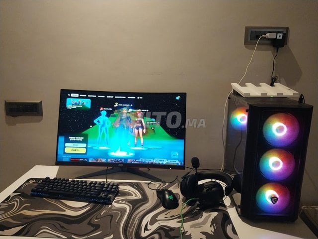 Setup gamer Rtx etEcran 250hz 0.5ms