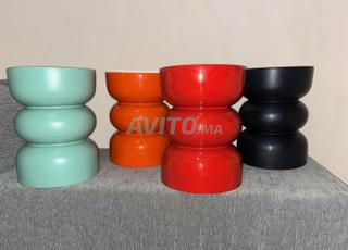 Les tables d'appoint en résine