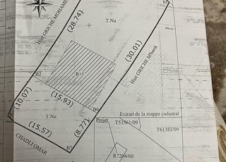 بقعة 655m مع منزل 110m