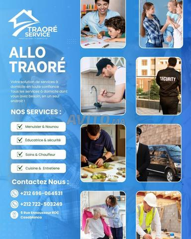 Femme de ménage ,nounou,garde malade,cuisine......