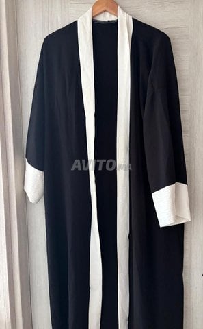 Abaya ouverte taille 38