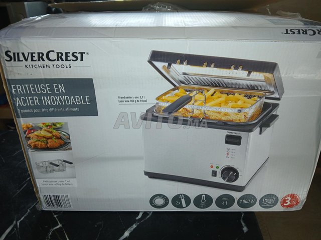 friteuse 4L neuf de France inox
