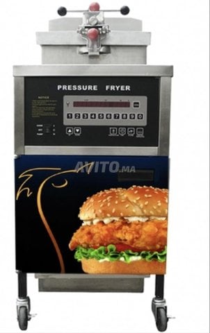 Friteuse professionnelle haute pression 