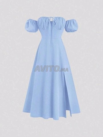 robe bleu ciel