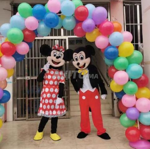 mascotte Minnie et Mickey made in italy