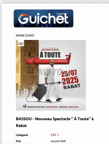 bassou ticket