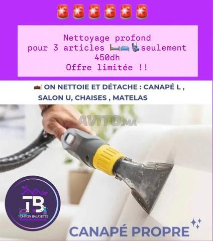 Nettoyage canapé a domicile  - 2