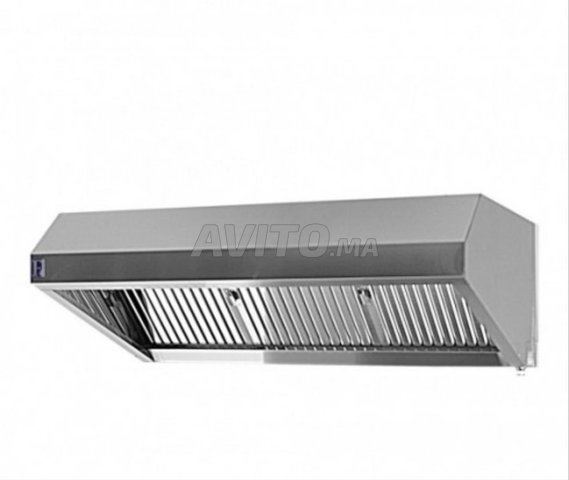Hotte murale Inox 