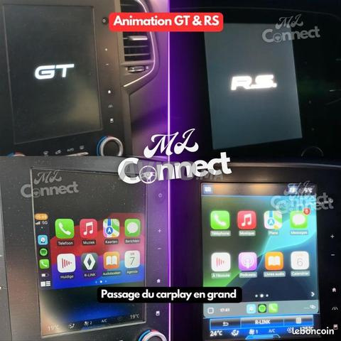 CarPlay et Android Auto sans fil sur R-Link 2