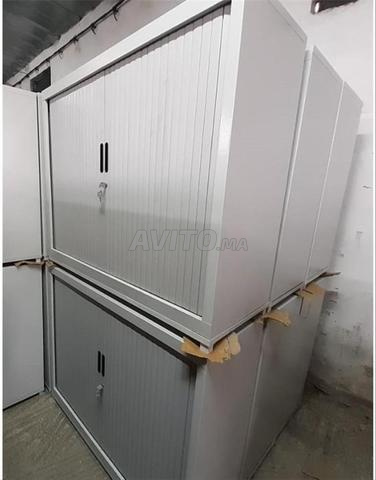 fabrication mobilier métallique clapet et armoire  - 2