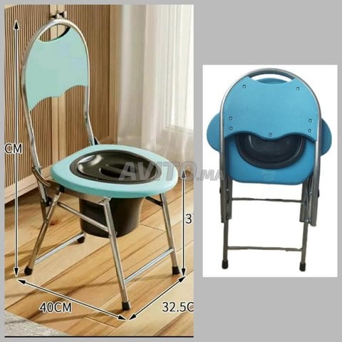 chaise toilette solide 