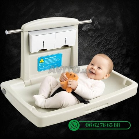 1. Table à langer murale pour bébé pliable