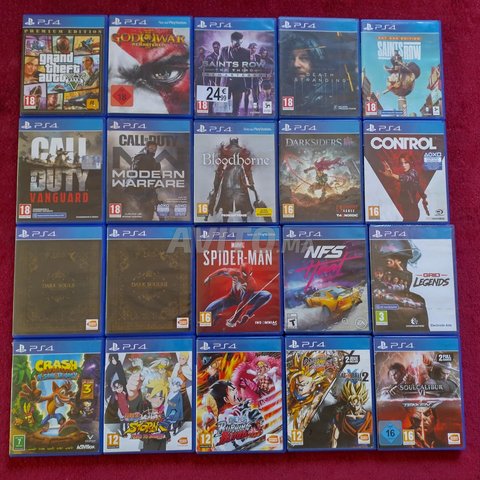 PS4 disc games 