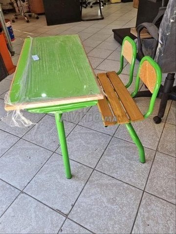 table scolaire double
