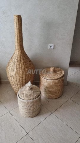 décoration en osier 