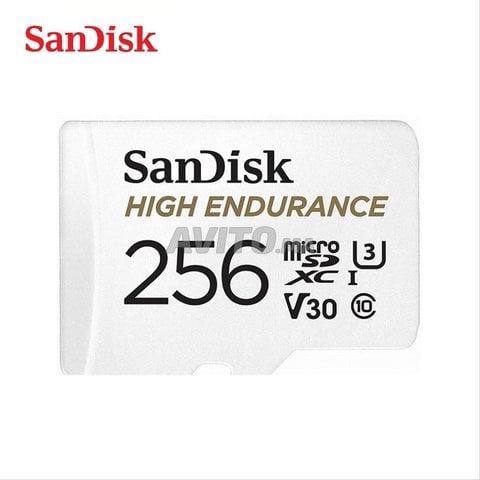 SanDisk High Endurance 256 GB microSD Card