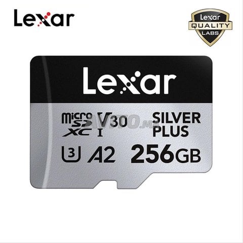 Lexar Professional SILVER PLUS 256 GB microSD Card
