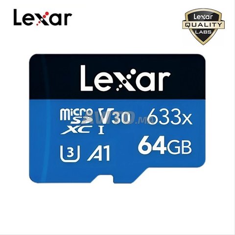 Lexar High Performance 633x 64 GB microSD Card