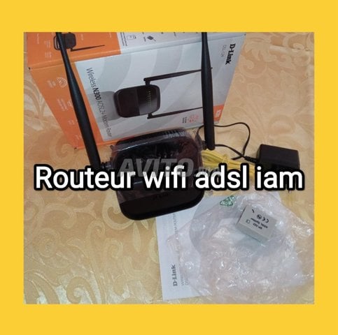 Routeur wifi DLink adsl Maroc Telecom 