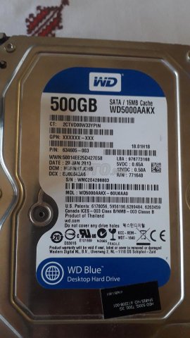 🚨 PACK DISQUES DURS WESTERN DIGITAL 500 Go x2 