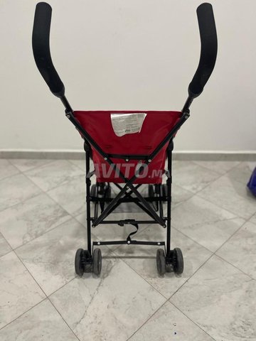 poucette rouge pliable en canne
